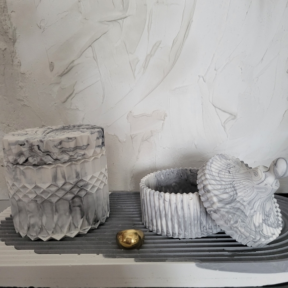 Cylinder trinket jewelry box - Picture 5 of 5